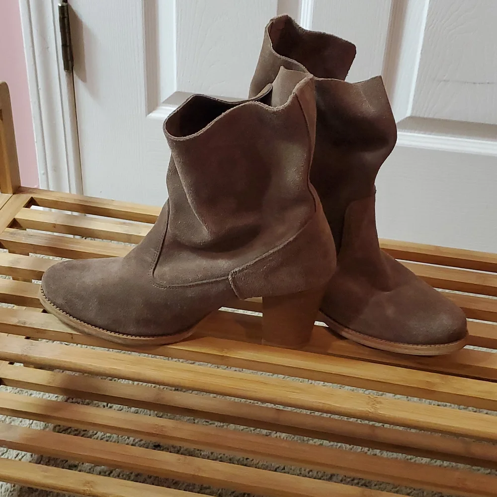 Brown Booties - Picture 2 of 4
